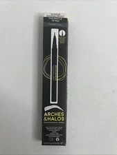 Fine Bristle Tip Pen - Charcoal by Arches and Halos for Women - 0.02 oz Eyebrow