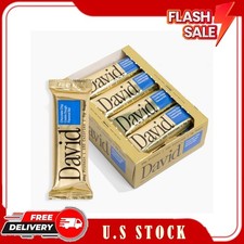 David High Protein Bars, Chocolate Chip Cookie Dough 28g Protein 1 carton, 12CT