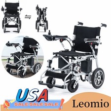 264lb Folding All Terrain Electric Wheelchairs Lightweight for Adults Foldable