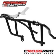 Yamaha Tracer 9 / GT / GT+ 2025 CrossPro Matt Black Aluminium Engine Crash Bars