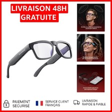 Lunettes Audio Bluetooth Confortables pour Appels et Musique - Mains Libres