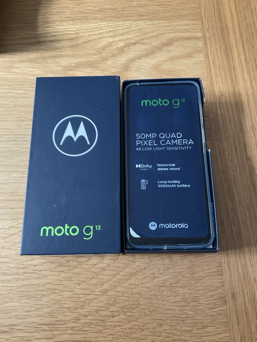 Motorola Moto G13 - 128gb - Matte Charcoal (Unlocked) (Dual SIM