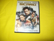SICARIO DVD EMILY BLUNT BENICIO DEL TORO JOSH BROLIN