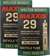 29" x 1.90-2.35" Welter Weight Bicycle Inner Tube Presta/Schrader Valves