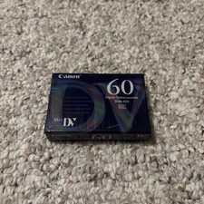 1x New Canon DVM-E60 MiniDV Digital Videocassette - 60 Minute