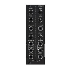 TIPTOP AUDIO CYMBL909 CR909 BLACK : NEW : DETROIT MODULAR