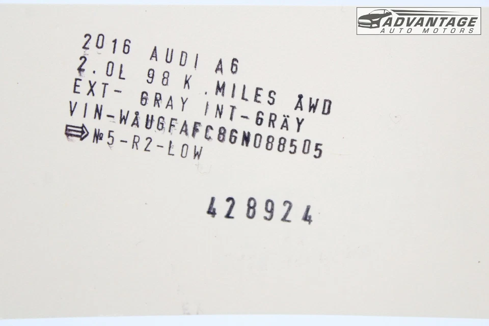 2012-2018 AUDI A6 QUATTRO C7 BATTERY RETAINER BRACKET SUPPORT MOUNT CLAMP OEM - Image 4 of 4