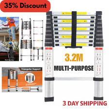 New Multi-Purpose Telescopic Ladder Extension Portable Foldable Ladder 3.2M