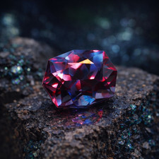 10CT Russian Color Change Alexandrite Certified Natural Fancy Cut Loose Gemstone