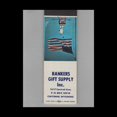 Matchbook Cover Bankers Gift Supply Cheyenne, WY