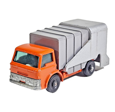 Matchbox Series No. 7 Ford D800 Refuse Truck Vintage Diecast Car 1960's Unboxed.