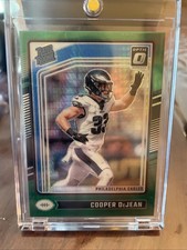 2024 OPTIC Football COOPER DEJEAN Green Hyper Rated Rookie Prizm Card No. 221