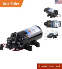 12V On-Demand Diaphragm Sprayer Pump - 2.2GPM, 70 PSI, 3/8" FNPT Ports