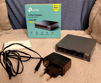 TP-LINK Desktop Switch 5 ports Gigabit LS105G en très bon état - Photo 1/2
