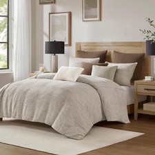 Comforter Set Chenille Jacquard, Cotton Reverse, Oversized Comforters, Remova...