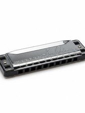 Lee Oskar Harmonica by Tombo made in Japan - Black/Silver key of A