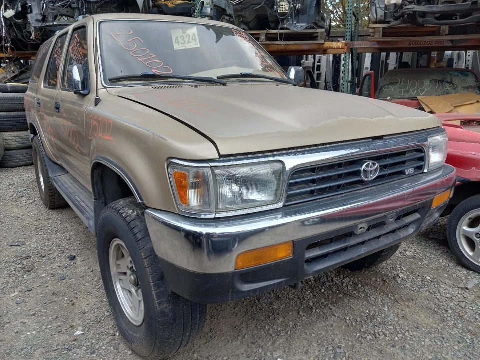 92 93 94 95 TOYOTA 4 RUNNER 3.0L ENGINE ASSEMBLY LONG BLOCK VIN V 4TH DIGIT 3VZE - Image 3 of 4