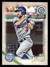 2018 Topps Gypsy Queen #76 Chris Taylor Card Los Angeles Dodgers