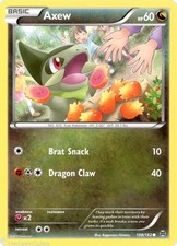Axew 108/162 : Common Mint/Near Mint Pokemon Card : XY08: BREAKthrough