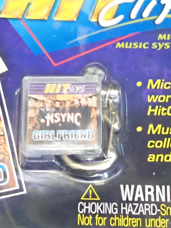 Tiger Hit Clips NSYNC "Girlfriend" Micro Personal Music New Sealed 2001 - Image 4 of 4