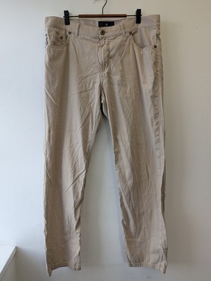 BRAX Feel Good Beige Baumwollhose W38 L32 Smart Freizeit Chino Hose Herren