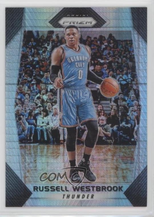 2017-18 Panini Prizm Hyper Prizm Russell Westbrook #261 gb9