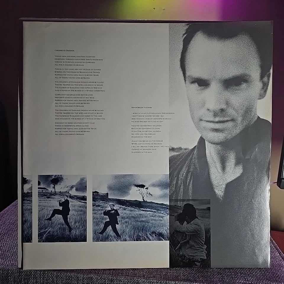 Sting – The Dream of the Blue Turtles – 1985 A&M–SP-3750 Vinyl Record LP - Image 3 of 4