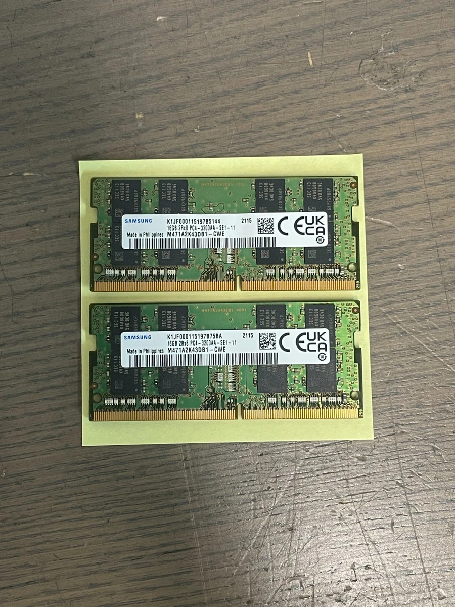 Samsung DDR4 SDRAM 16 GB Capacity per Module Memory (RAM) Just