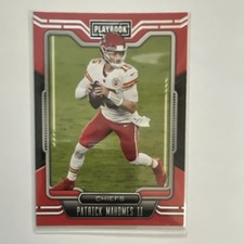 Panini 2021 Playbook Patrick Mahomes II Kansas City Chiefs #48 NFL Football Card