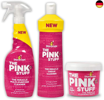 The Pink Stuff Miracle Reinigungsset, 3er-Packung, von Mrs Hinch bestätigt