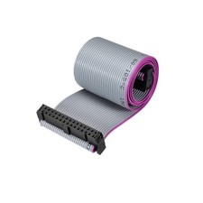 IDC Wire Flat Ribbon Cable FC/FC Connector A-type 30Pins 2.54mm Pitch 50cm Long