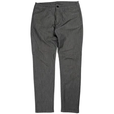 BYLT Everyday Pants 2.0 Tech Denim Men 30x30 Charcoal Gray Stretch Zip Pocket