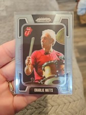 2025 PANINI PRIZM THE ROLLING STONES CHARLIE WATTS SILVER BASE #44