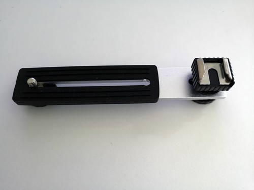 KOOD PRO METAL FLASH RAIL CAMERA BRACKET HOTSHOE FLASH VIDEO LIGHT FLASH BAR