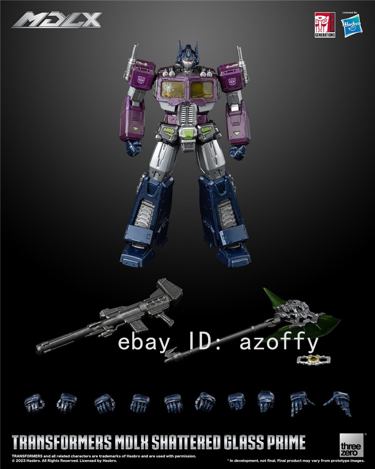 Threezero 3A DLX 3Z04750W0 Shattered Glass Captain Prime
