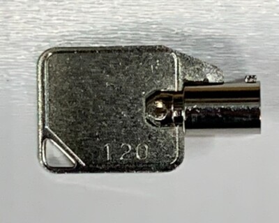 (1) Lathem Time Clock Key Fits LT5000, 2100HD, 7500E, 5000EP, 5000E, 7000E