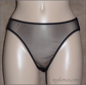 Image Is Loading Vintage Style Completely Sheer Transparent Nylon Panties Black Image Is Loading Vintage Style Completely Sheer Transparent Nylon Panties Black