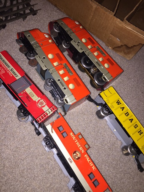 marx diesel type electric train