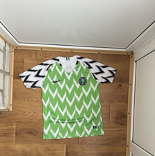 Nike Team Nigeria Home Soccer Football Jersey 2018 World Cup Size M BLOCK CORE