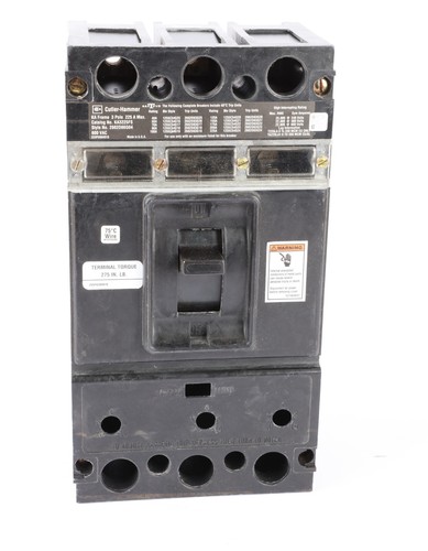 Eaton Cutler-Hammer KA3225FS Molded Case Circuit Breaker, 225Amp, 600VAC, 3-Pole - Picture 2 of 7
