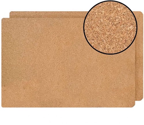 Marble Place Mats Washable Placemats In Silver 12" X 18" Set Of 4 Heat Resistant - Picture 6 of 7