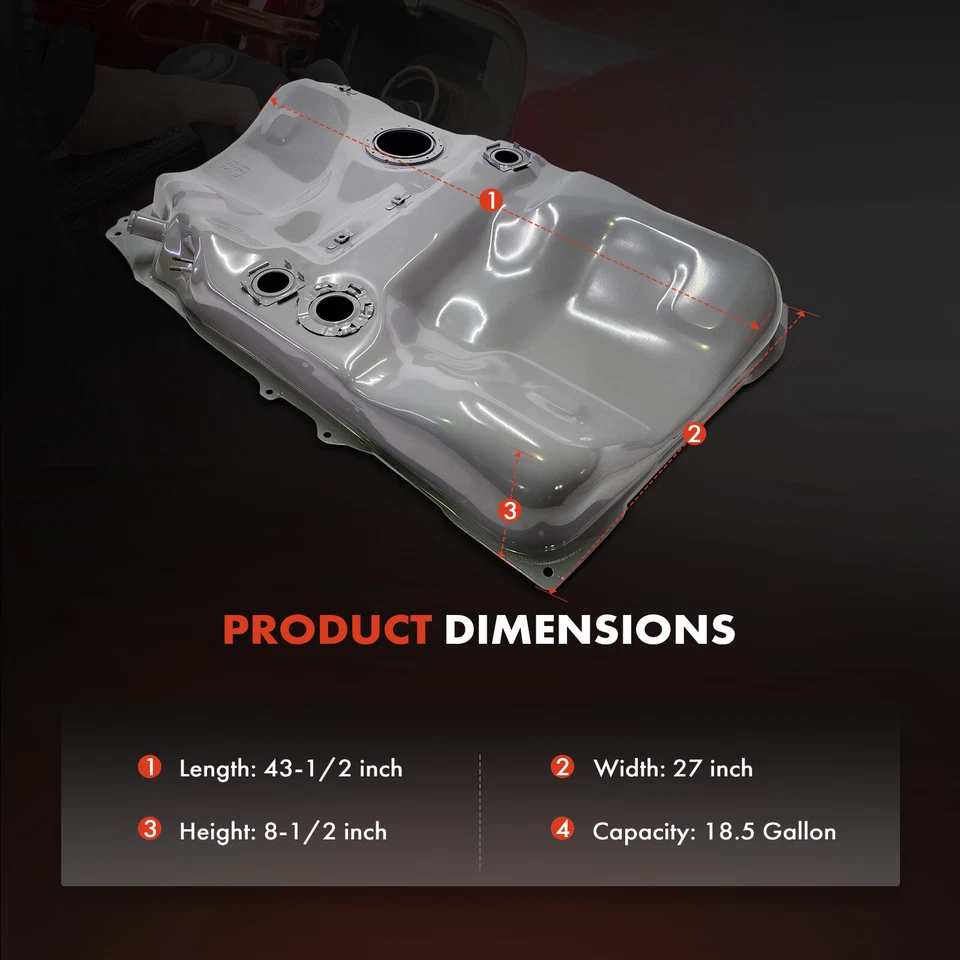 Топливный бак 18,5 галлона для Toyota Avalon 2002-2004 Camry 2002-2003 Lexus ES300 - Изображение 4 из 4