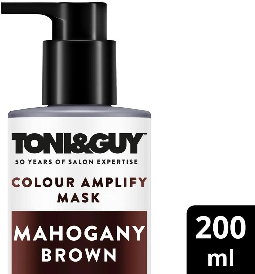 Toni&Guy Colour Amplify Hair Mask Mahogany Brown 200ML - Image 2 of 4