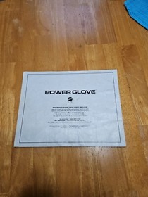 Nintendo NES Power Glove Program Guide Booklet Instructions Operating Tips