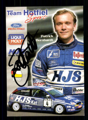 Patrick Bernhardt Autogrammkarte Original Signiert Motorsport + A 210159