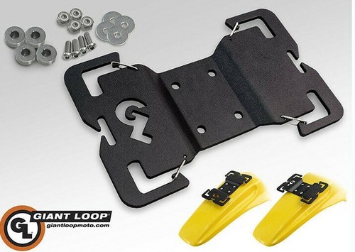 New Giant Loop Motorcycle Tail Rack, Rear Fender Rack For Dirt Bikes ...