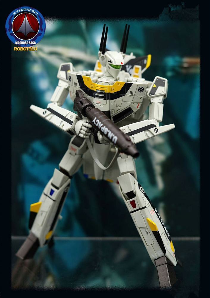 In Stock Kitz Concept 1/72 Veritech Fighters VF-1S Roy Fokker