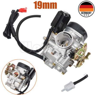 Vergaser 19mm für 4-TAKT Baotian Qingqi Jinlun Rex RS 450 460 50ccm GY6 60cc