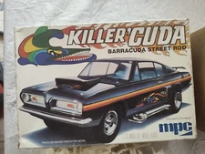 MPC Killer Cuda Barracuda Street Rod 1/25 SEALED INSIDE