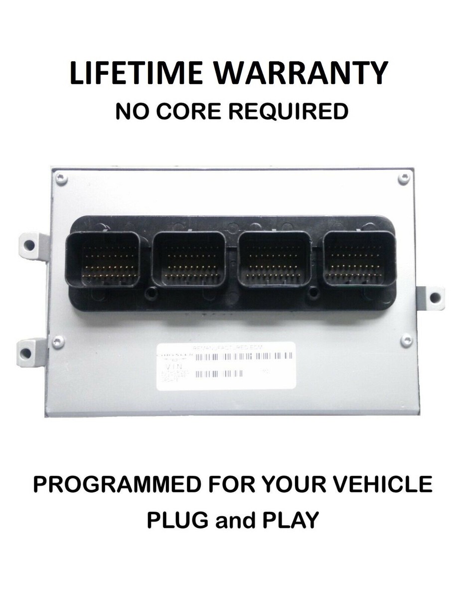 2007 Hummer H3 Engine Computer 12602010 Programmed To Your VIN ECM PCM ECU - Foto 2